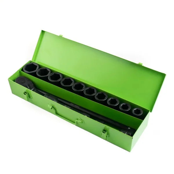 15PC 1" DR 6PT SHALLOW IMPACT SOCKET SET DS1178