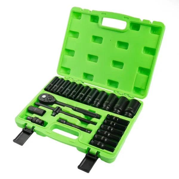 22PC 1/2" DR 6PT DEEP IMPACT SOCKET SET DS1179