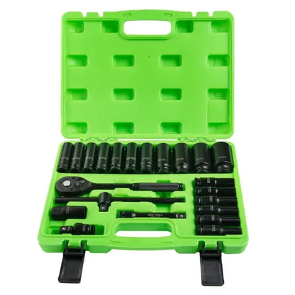 22PC 1/2" DR 6PT DEEP IMPACT SOCKET SET DS1179