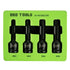 4PC 1/2" DR IMPACT SPLINE BIT SOCKETS FOR VAG DS1199