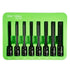 8PC 3/8" DR EXTRA LONG IMPACT TAMPER STAR BIT SOCKET SET DS1202