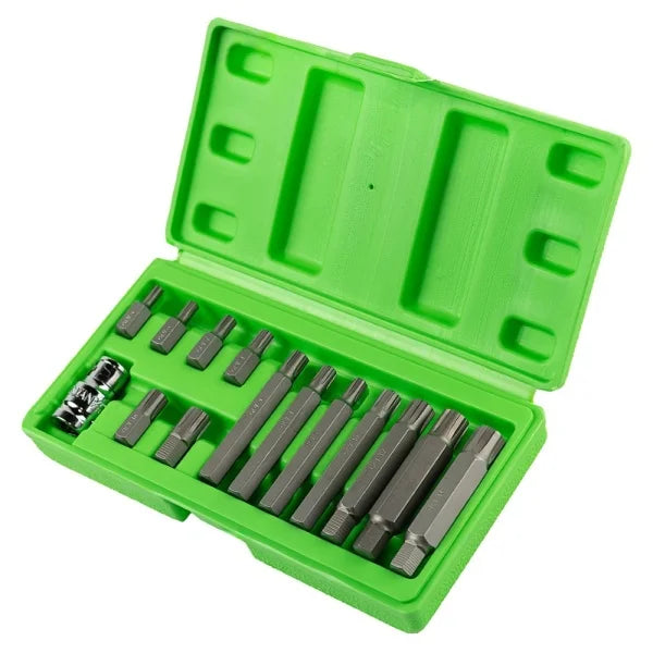14PC 1/2" DRIVE 10MM RIBE BITS SET DS1213