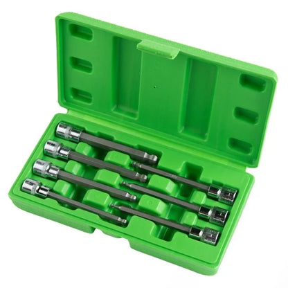 7PC 3/8" DR BALL END HEX BIT SOCKETS DS1221