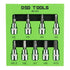 9PC 3/8" DR HEX BIT SOCKETS DS1222