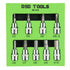 9PC 3/8" DR HEX BIT SOCKETS 48MM DS1223