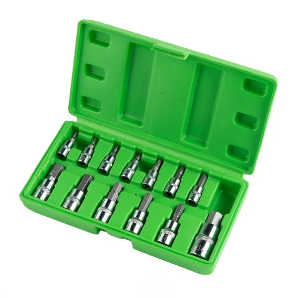 13PC METRIC HEX BIT SOCKET SET DS1226