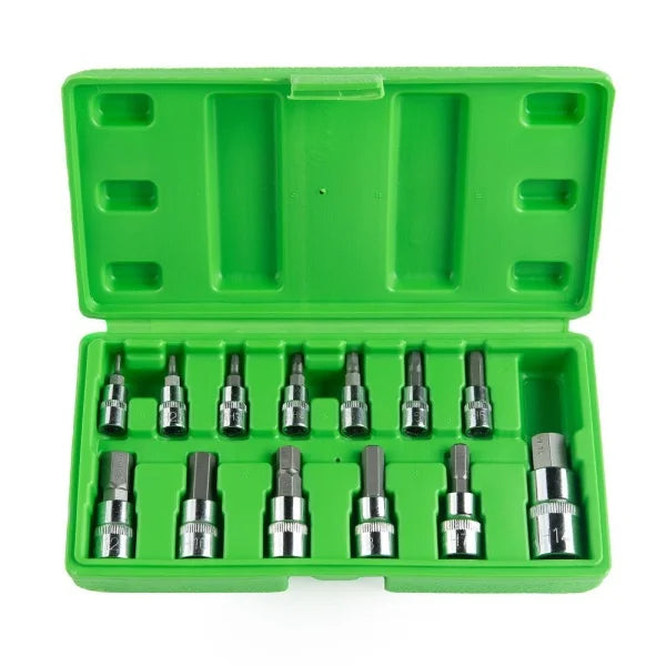 13PC METRIC HEX BIT SOCKET SET DS1226