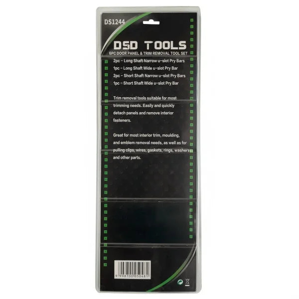 6PC DOOR PANEL &amp; TRIM REMOVAL TOOL SET DS1244