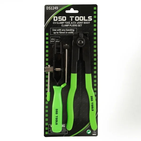 CV CLAMP TOOL &amp; CV JOINT BOOT CLAMP PLIERS SET DS1249