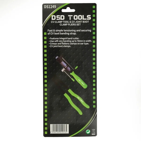 CV CLAMP TOOL &amp; CV JOINT BOOT CLAMP PLIERS SET DS1249