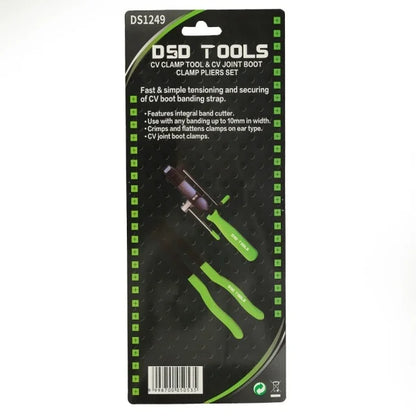CV CLAMP TOOL &amp;amp; CV JOINT BOOT CLAMP PLIERS SET DS1249