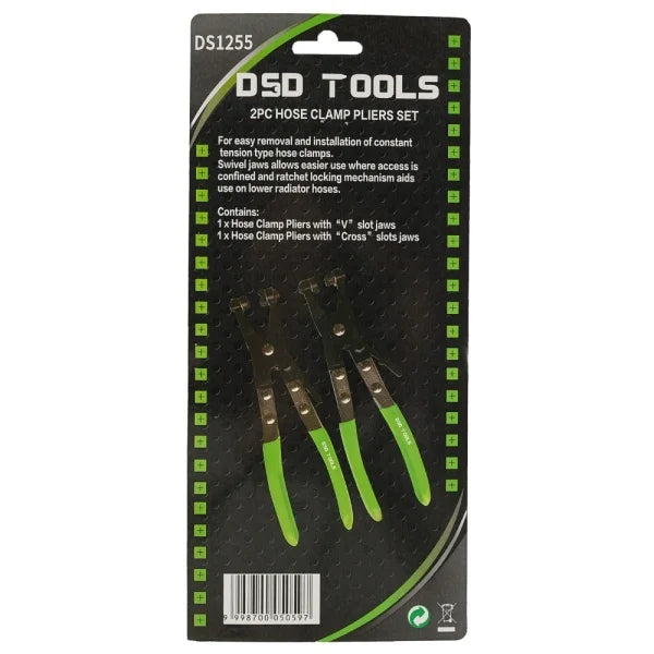 2PC HOSE CLAMP PLIERS SET DS1255