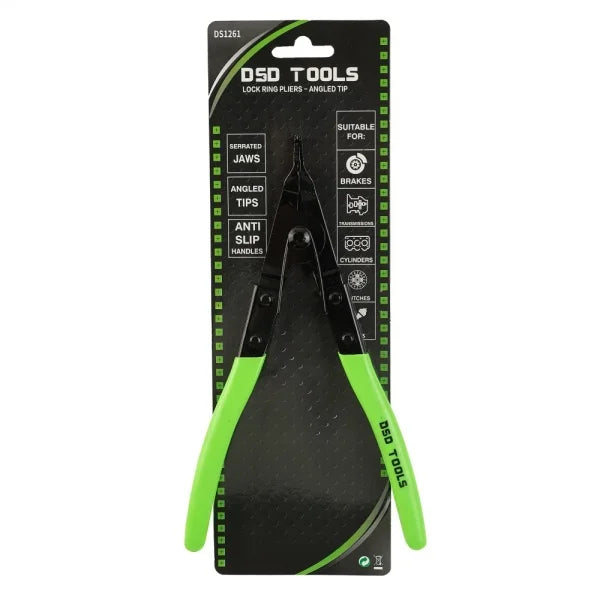 LOCK RING PLIERS - ANGLED TIP DS1261