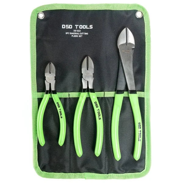 3PC DIAGONAL CUTTING PLIERS SET DS1262