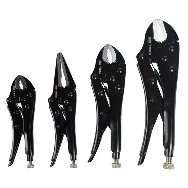 4PC BLACK LOCKING PLIERS SET DS1265
