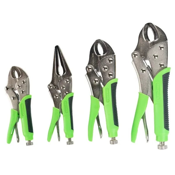 4PC LOCKING PLIERS WITH GRIPS SET DS1268