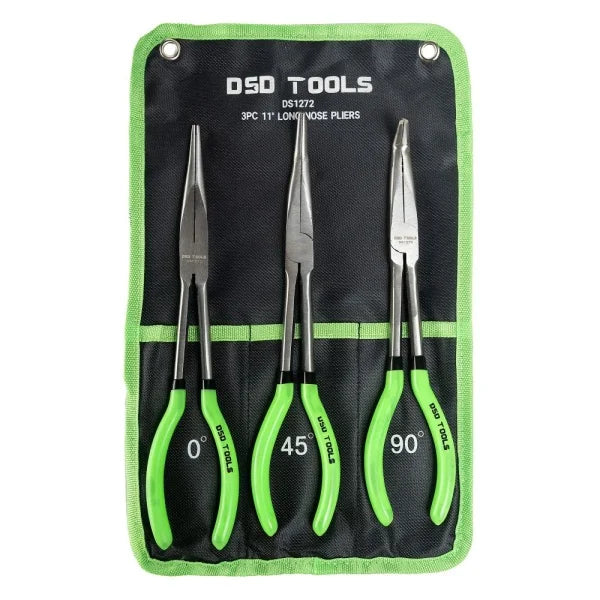 3PC 11" LONG NOSE PLIERS DS1272