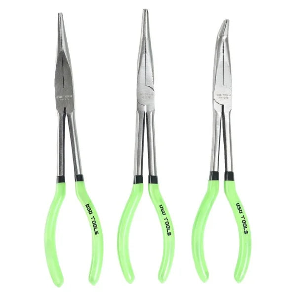 3PC 11" LONG NOSE PLIERS DS1272