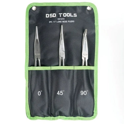 3PC 11" LONG NOSE PLIERS DS1272