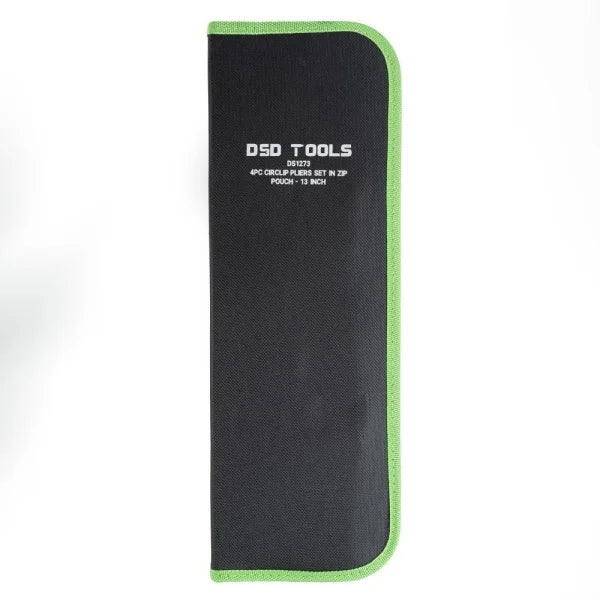 4PC CIRCLIP PLIERS SET IN ZIP POUCH -13" DS1273