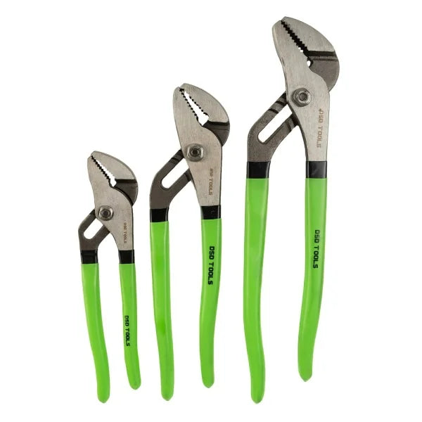 3PC GROOVE JOINT WATER PUMP PLIERS SET DS1278