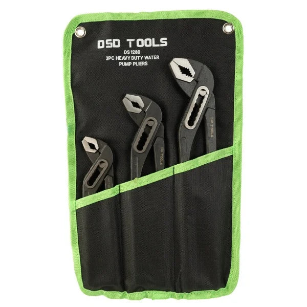 3PC HEAVY DUTY WATER PUMP PLIERS DS1280
