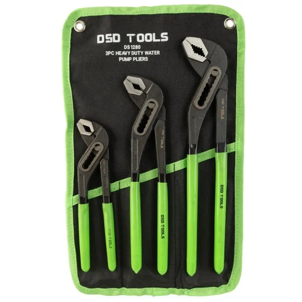 3PC HEAVY DUTY WATER PUMP PLIERS DS1280