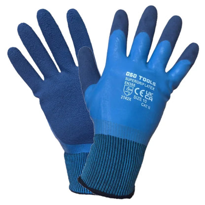 LATEX WATER RESISTANT GLOVES SIZE 10 - BOX OF 120 PAIRS DS2004