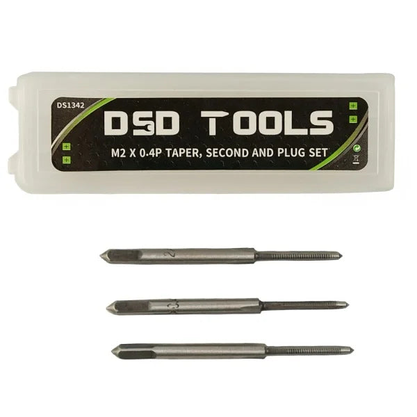 M2 X 0.4P TAPER, SECOND AND PLUG SET DS1342