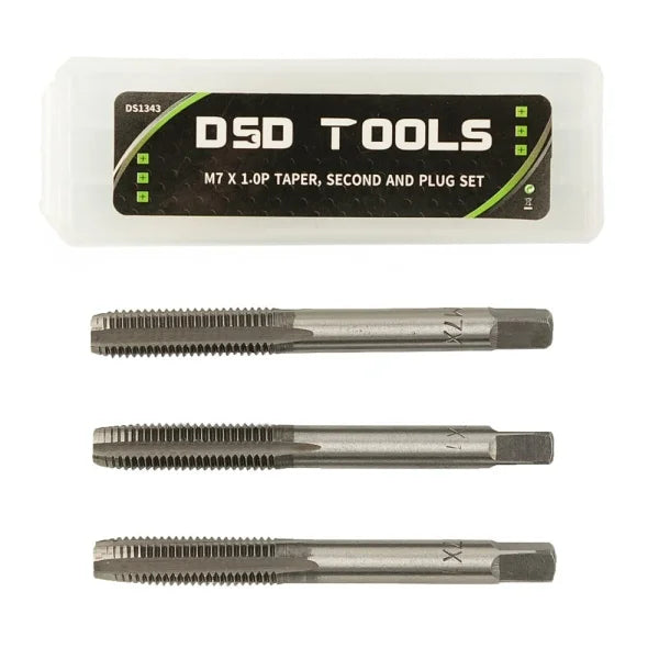 M7 X 1.0P TAPER, SECOND AND PLUG SET DS1343