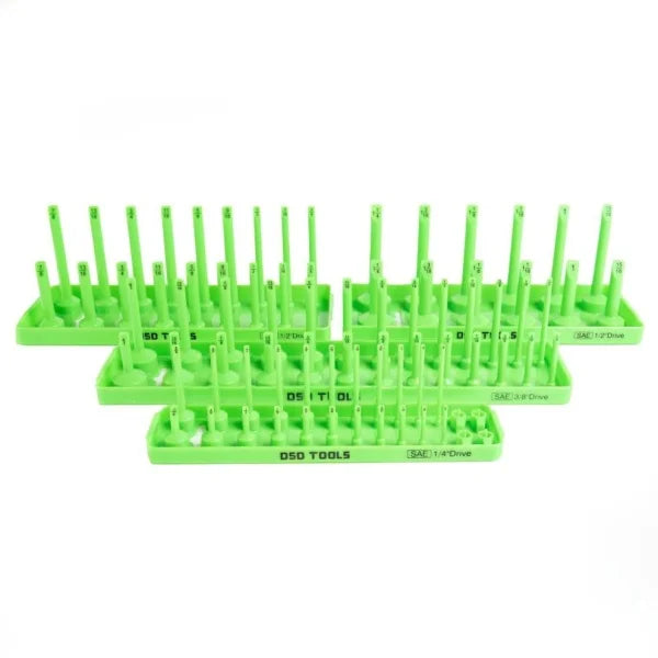 4PC SOCKET TRAY FOR 1/4" 3/8" 1/2" DRIVE SOCKETS DS1356