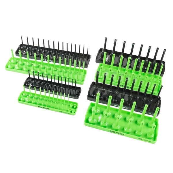 6PC SOCKET TRAY FOR 1/4" 3/8" 1/2" DR SOCKETS METRIC &amp; SAE DS1357