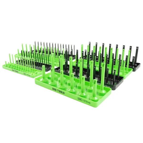 6PC SOCKET TRAY FOR 1/4" 3/8" 1/2" DR SOCKETS METRIC &amp; SAE DS1357