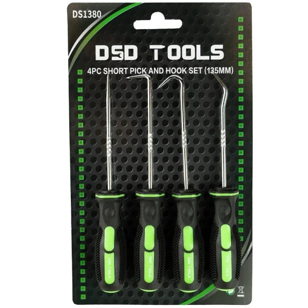 4PC SHORT PICK AND HOOK SET DS1380