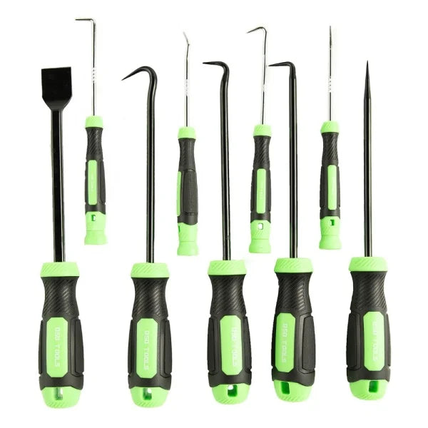 9PC HEAVY DUTY PICK &amp;amp; HOOK SET DS1381