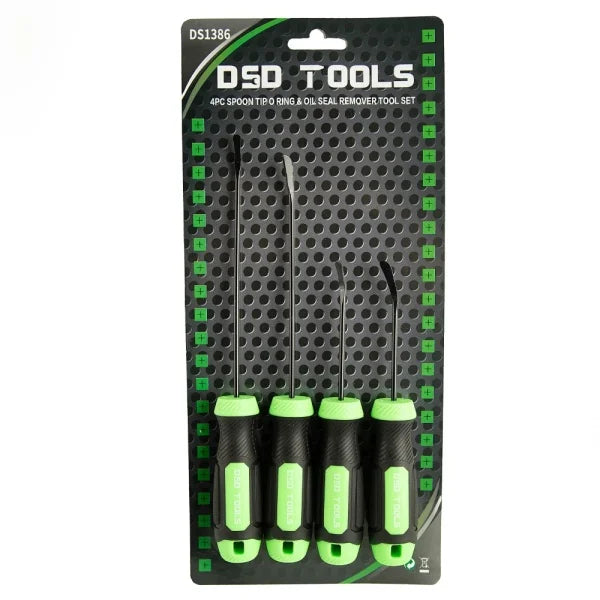 4PC SPOON TIP O RING &amp; OIL SEAL REMOVER TOOL SET DS1386