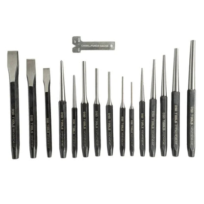 16PC PUNCH &amp;amp; CHISEL SET DS1392