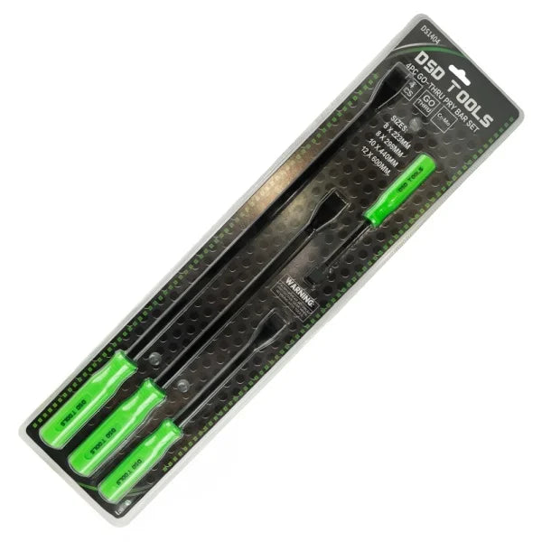 4PC GO-THRU PRY BAR SET DS1404