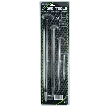 4PC HEEL AND TOE PRY BAR SET DS1408