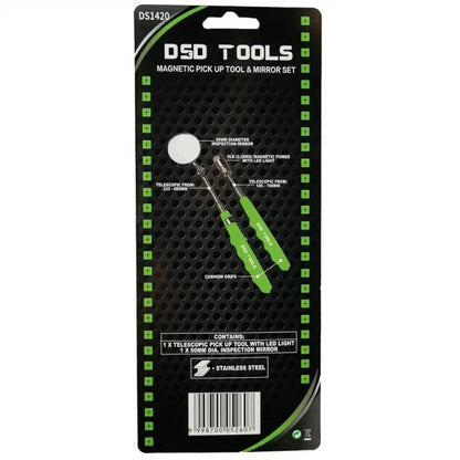 MAGNETIC PICK UP TOOL &amp;amp; MIRROR SET DS1420