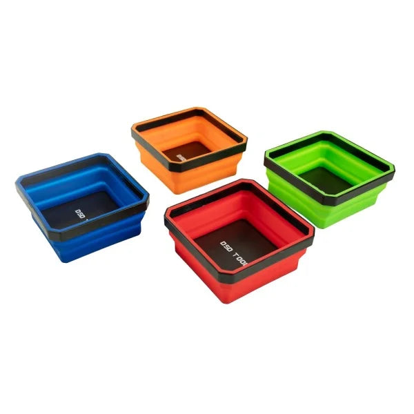COLLAPSIBLE MAGNETIC PARTS TRAY – SET OF 4 DS1423