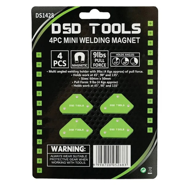 4PC MINI WELDING MAGNET DS1428