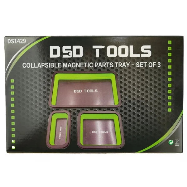 COLLAPSIBLE MAGNETIC PARTS TRAY – SET OF 3 DS1429