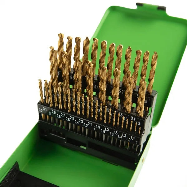 51PC ENGINEERS HSS METRIC DRILL BIT SET 1MM - 6MM DS1434