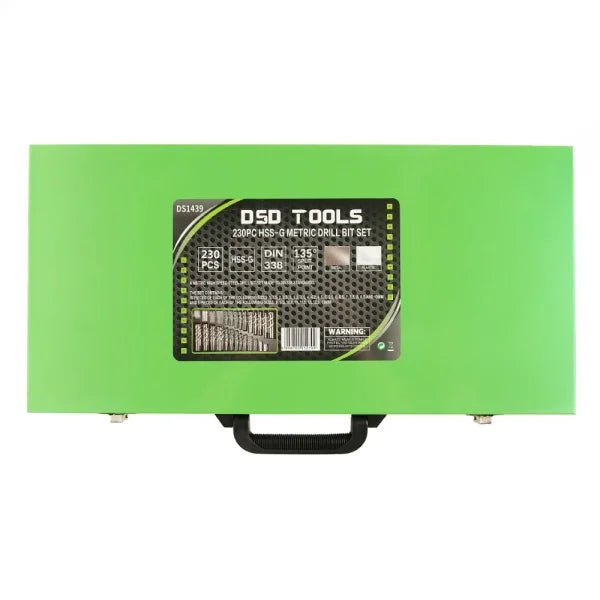 230PC HSS-G METRIC DRILL BIT SET 1 - 13MM DS1439