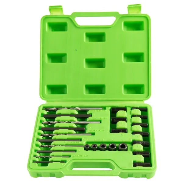 25PC SCREW EXTRACTOR DRILL AND GUIDE SET DS1441