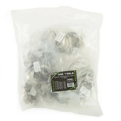 70PC ASSORTED HOSE CLAMPS 8 – 60MM DS1450