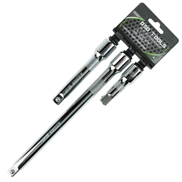 3PC 1/2" DR EXTENSION BAR SET DS1463