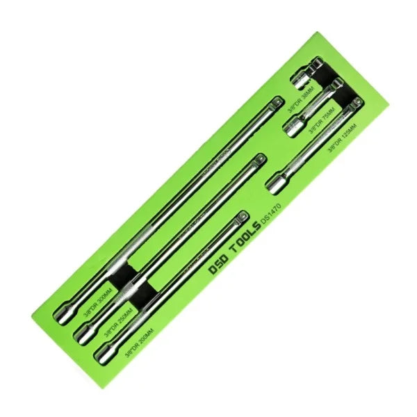 6PC 3/8" DR WOBBLE EXTENSION BAR SET DS1470