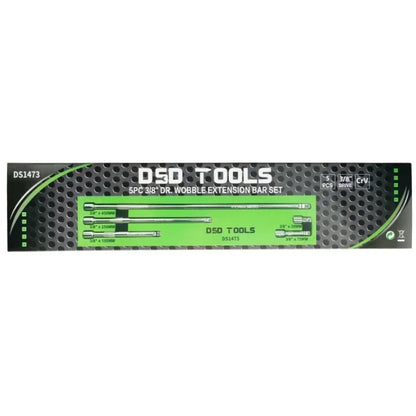 5PC 3/8" DR WOBBLE EXTENSION BAR SET DS1473